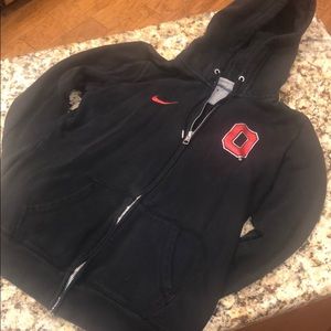 OSU Nike zip Hoodie